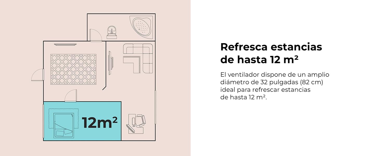 ventilador de techo con luz led ventiladores lampara aspas silencioso dormitorio Cecotec ceiling fan