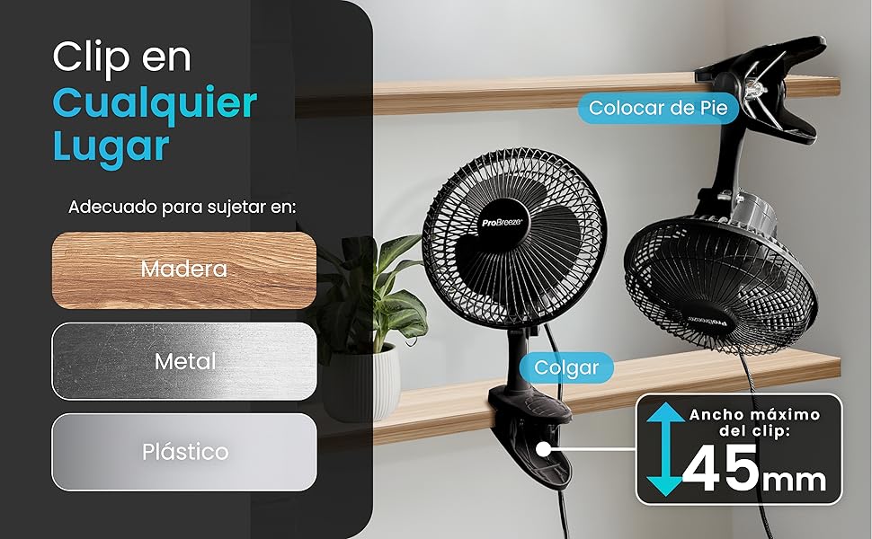 clip en cualquier lugar
