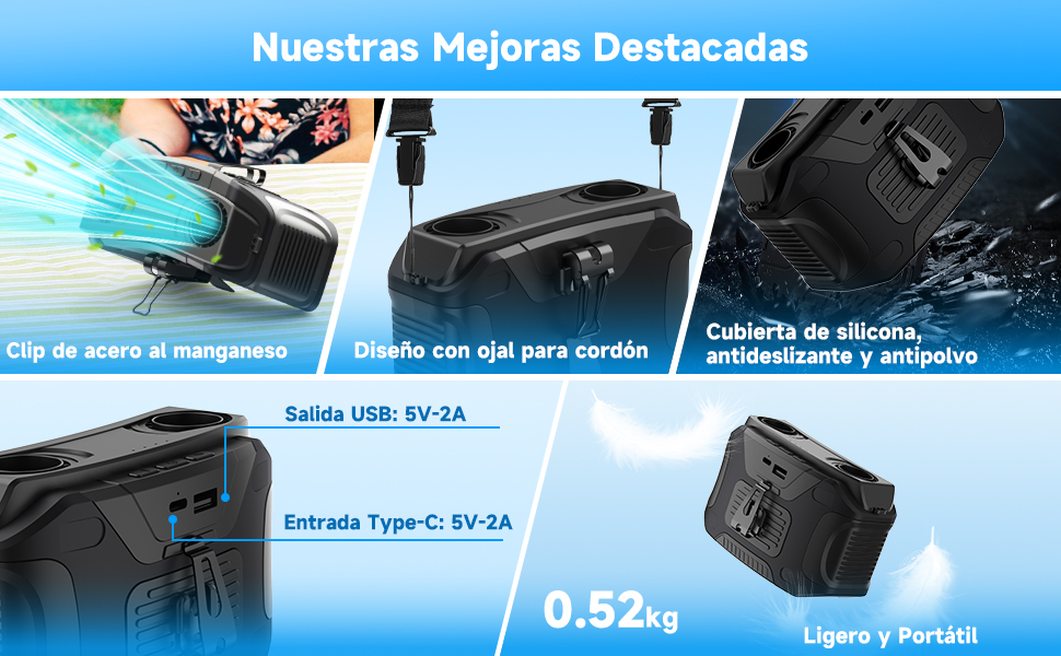 camping ventilador