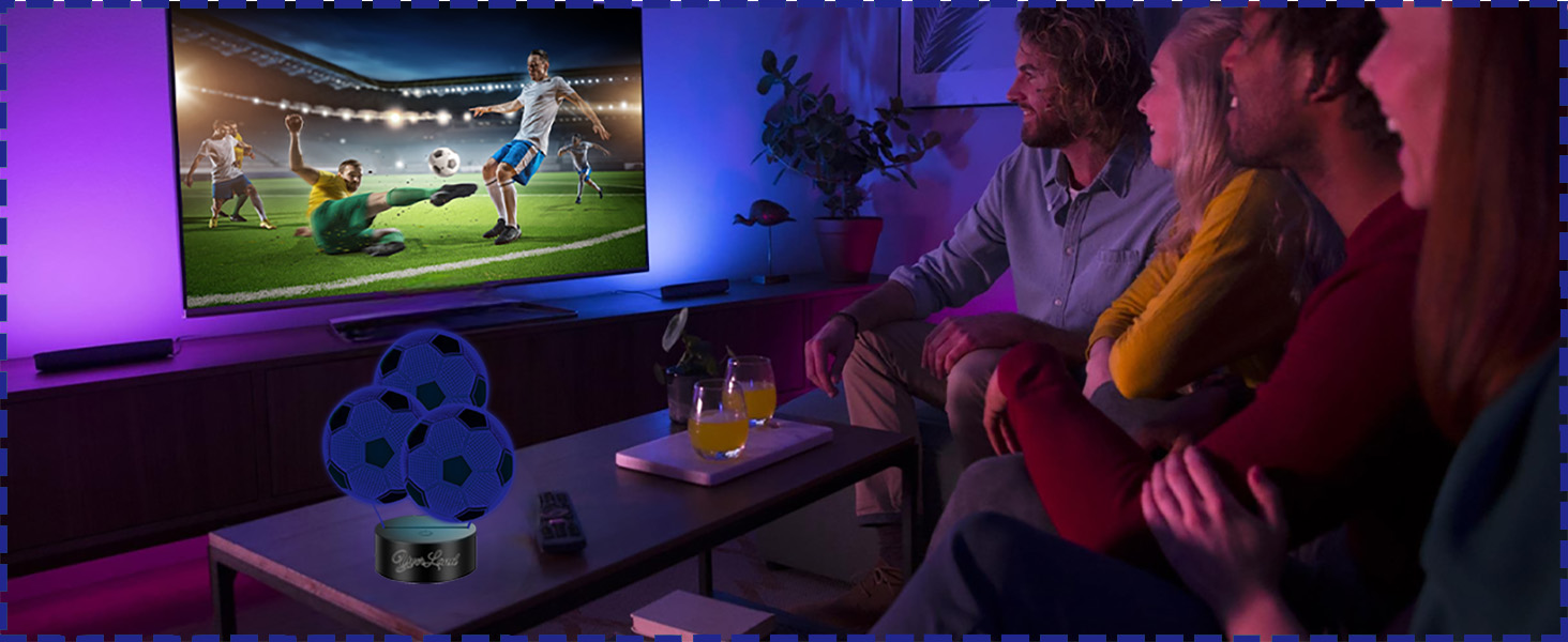 Lamparita de comedor futbol