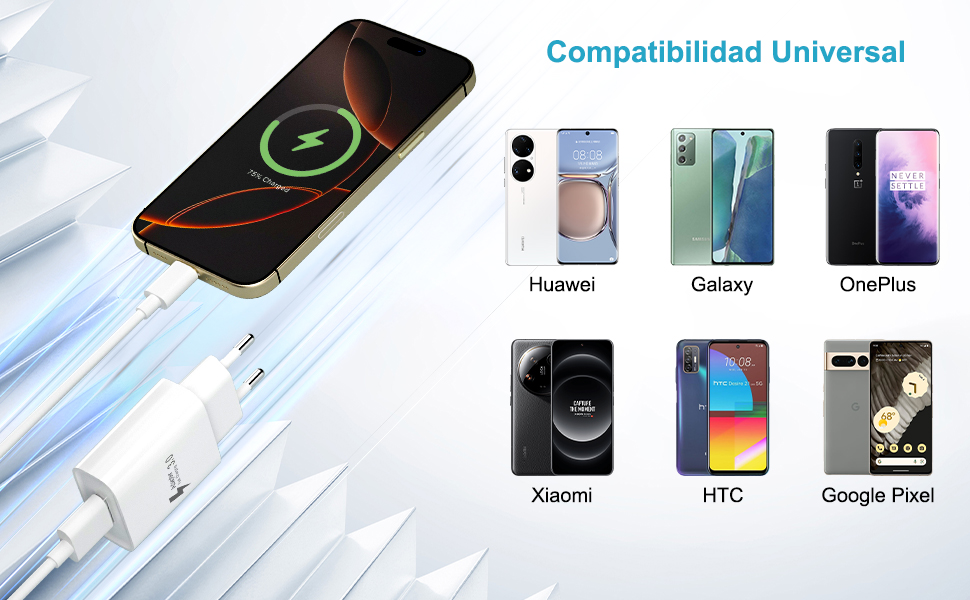 cargador samsung carga rapida