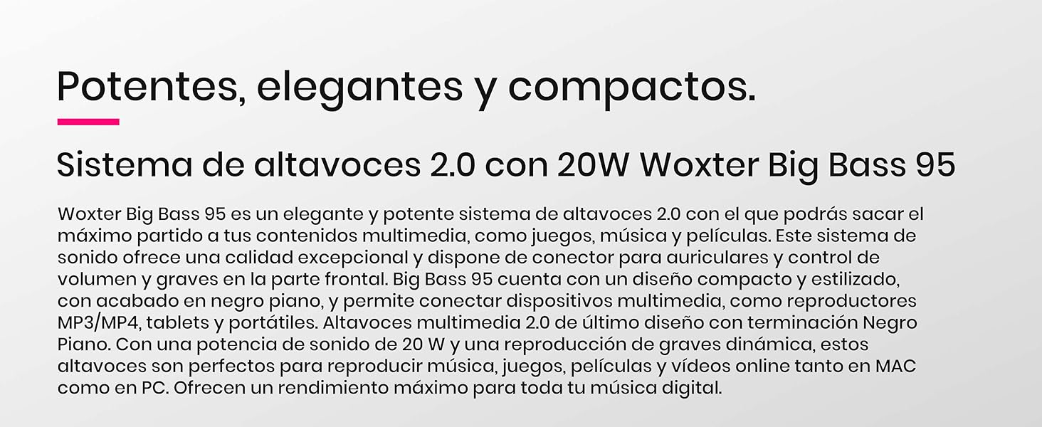 Woxter BB 95