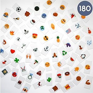 Emojis para decorar la light box como tu quieras y hacer de ella un bonito juguete