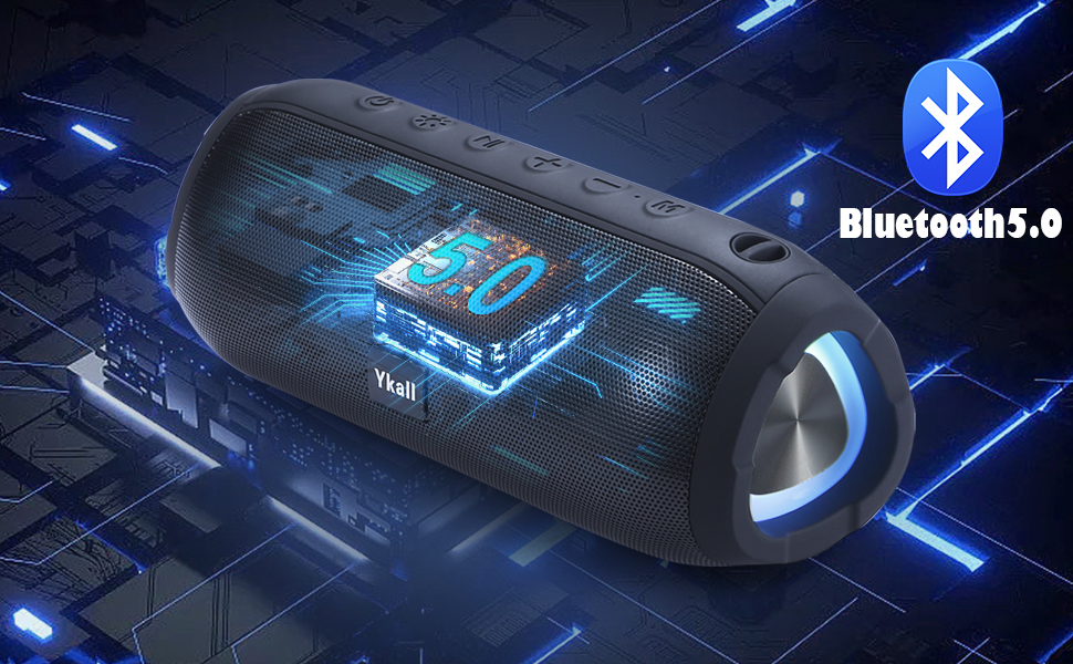 Ykall Altavoz Bluetooth Portátiles 20W