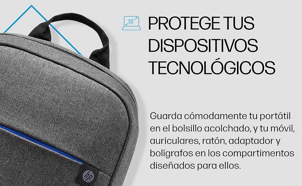 Mochila HP Prelude de 15,6 pulgadas