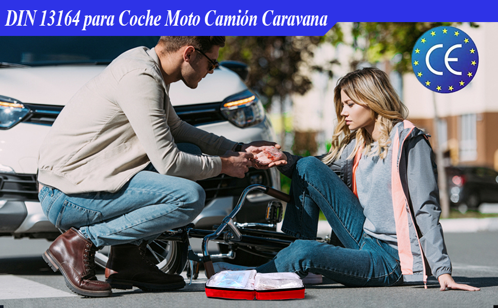 Kit Primeros Auxilios Coche