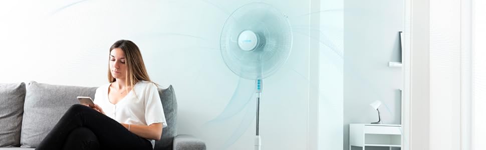 Ventilador de pie EnergySilence 610 MaxFlow Control de Cecotec