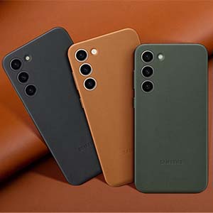 Funda de piel S23+