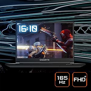 Pantalla gaming 16:10 de 165 Hz