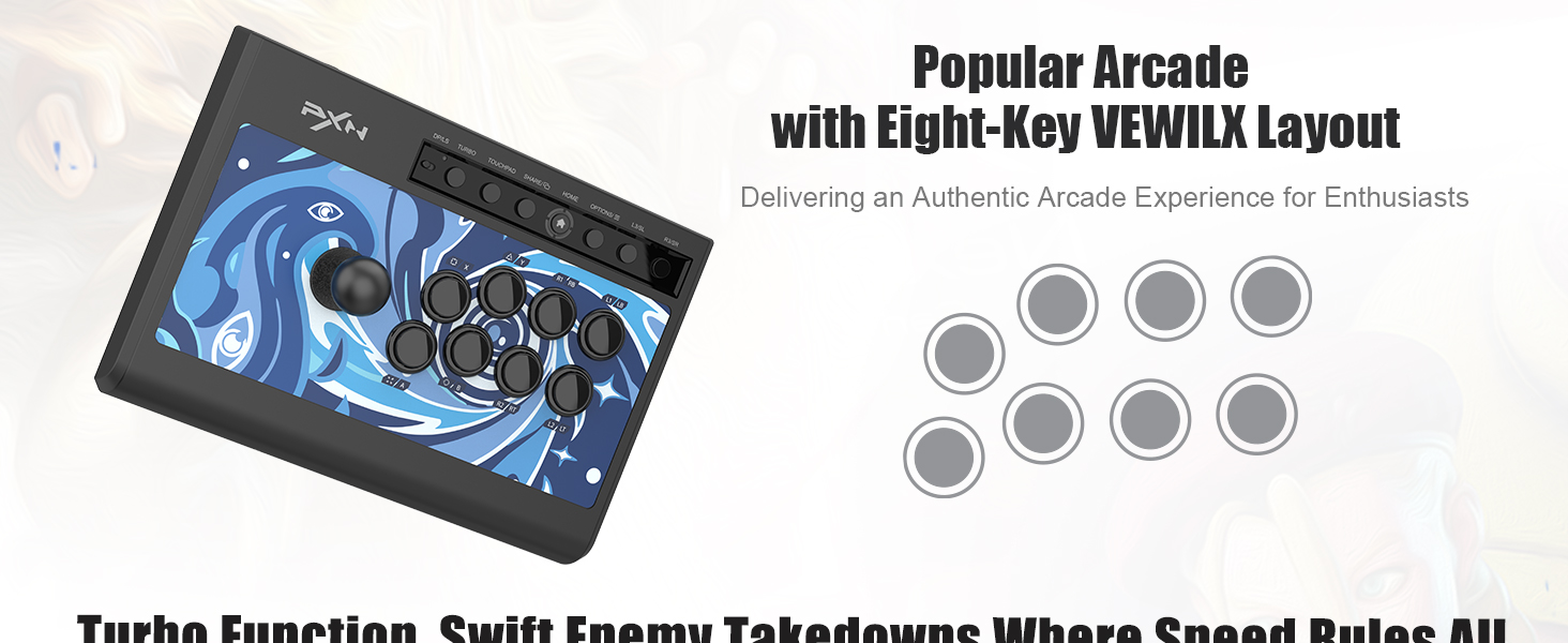 PXN 008 Arcade Fight Stick