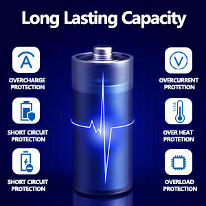 Built-in battery functions