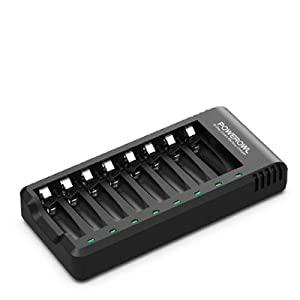 pilas recargables aa con cargador