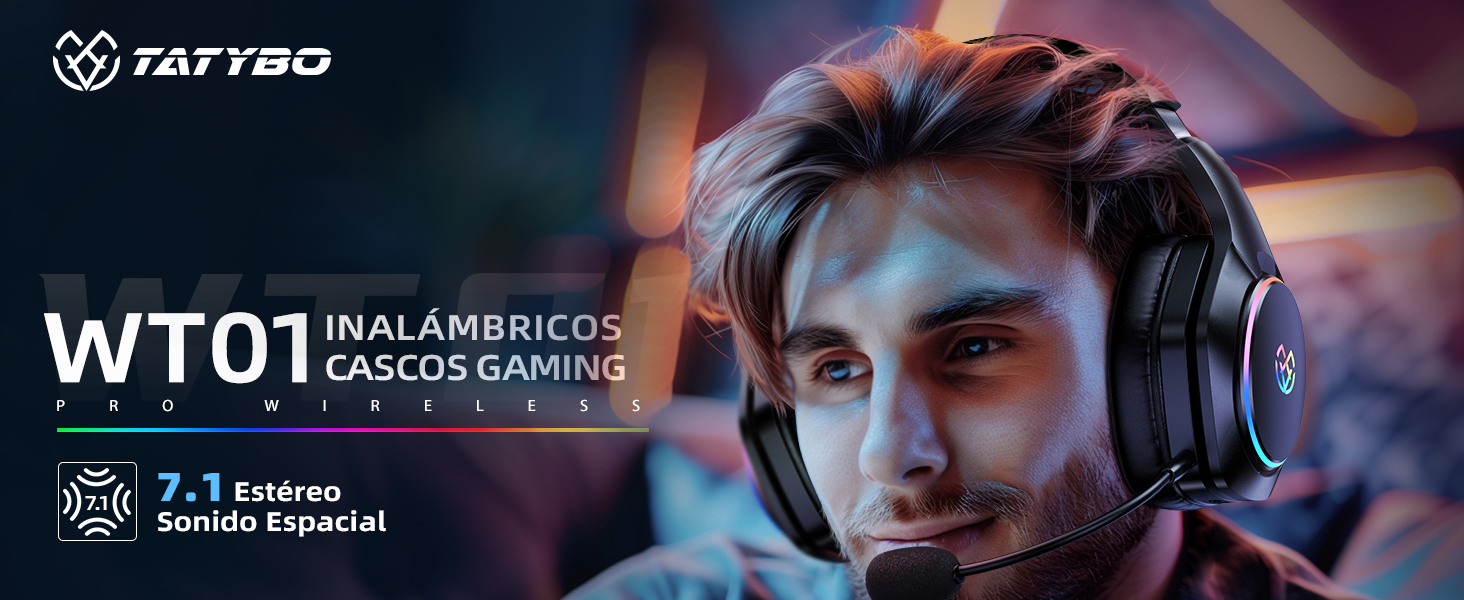 Cascos Gaming Inalámbricos