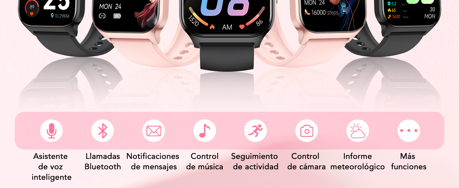 Lo reloj inteligente è versatile ed è un ottimo regalo di compleanno/vacanza!