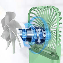 ventilador mano potente