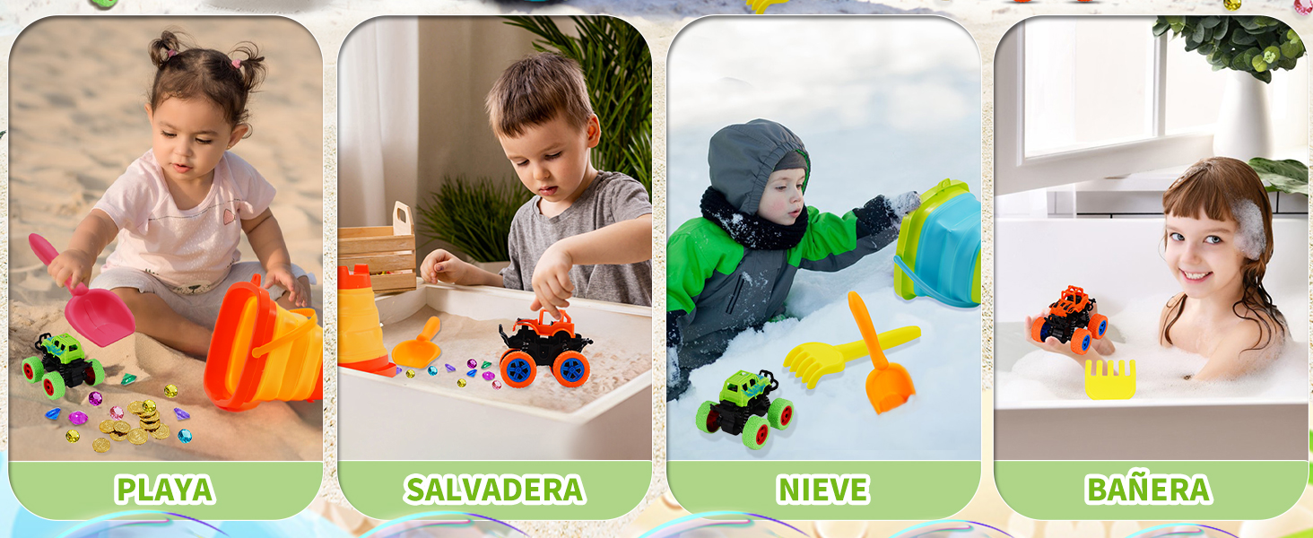 cubo y palas infantil