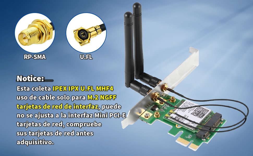 M.2 Antena WiFi