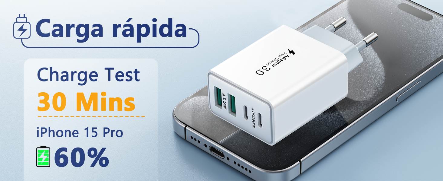 Cargador USB C