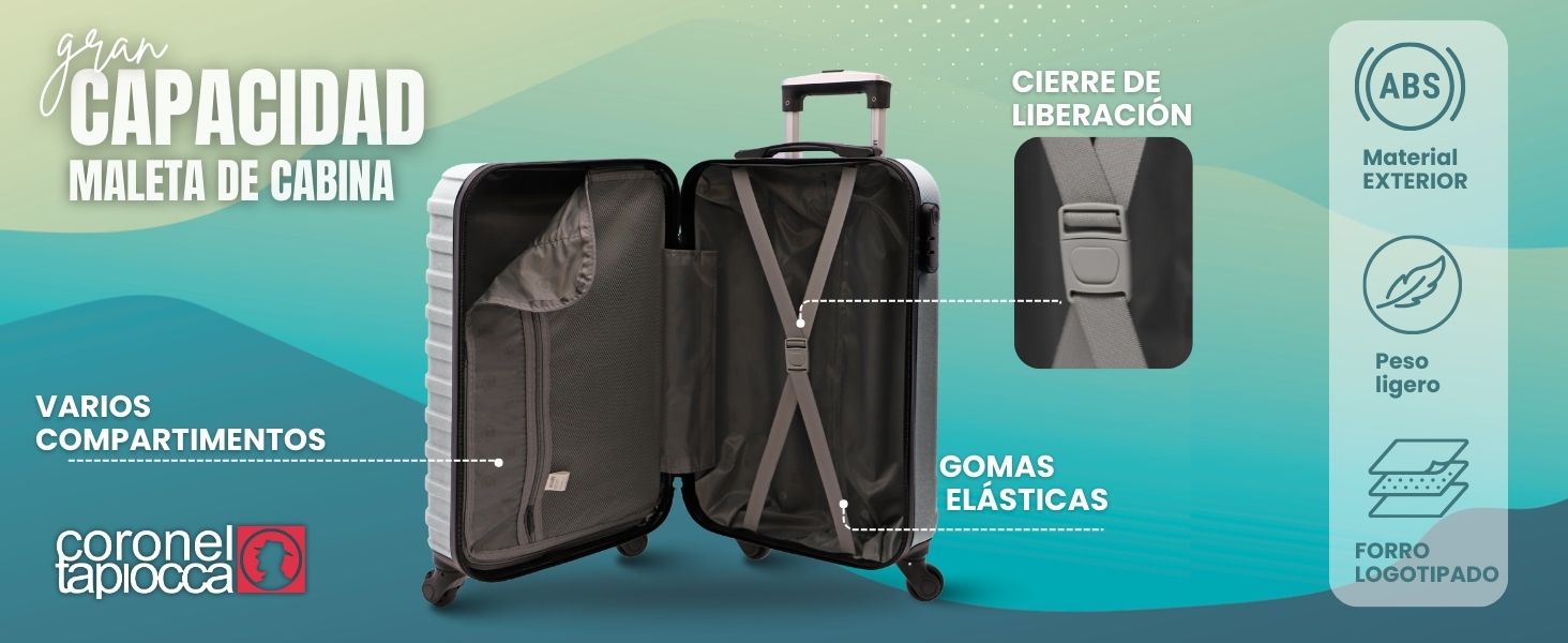 maletas cabina equipaje mano vuelos low cost compactas viajes maleta ryanair vueling easyjet