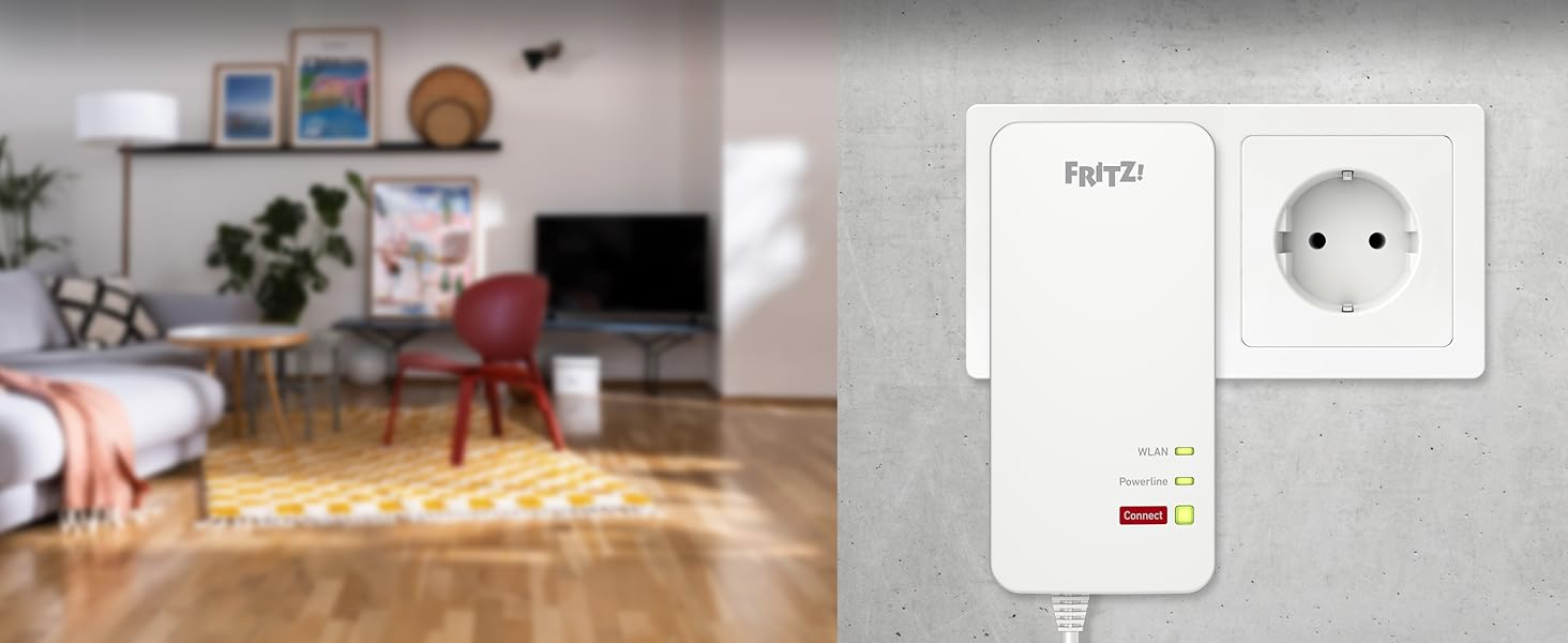 FRITZ!Powerline 1240 AX WLAN Set