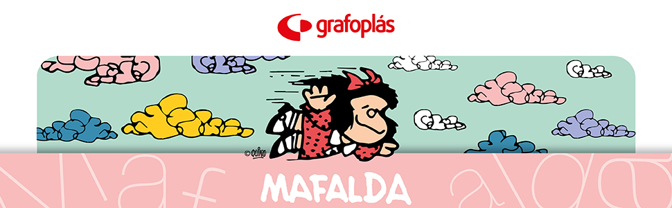 Colección papelería Mafalda - Voladora