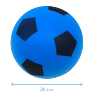 Bola azul dimensiones