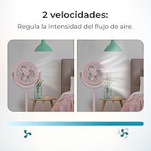 ventiladores de pie; ventilador pie; ventilador portatil; ventilador silencioso; ventilador cecotec