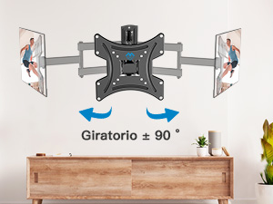 soporte tv pared