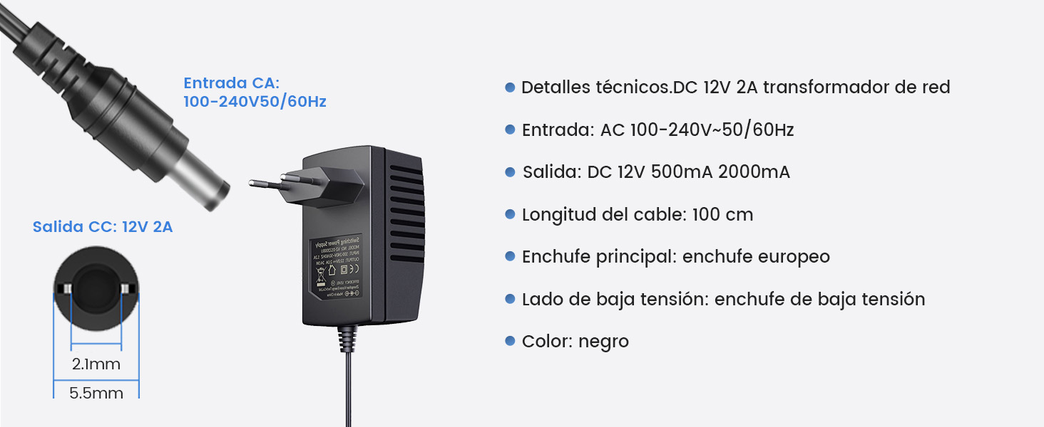 Especificación del producto