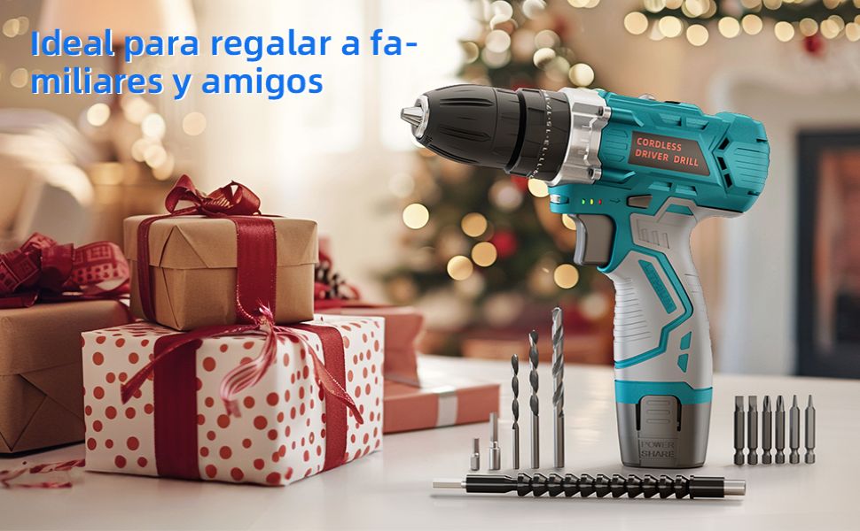 Juego de taladros inalámbricos de 12 V 8