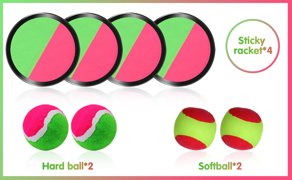 Juego de Lanzar y Atrapar Pelotas