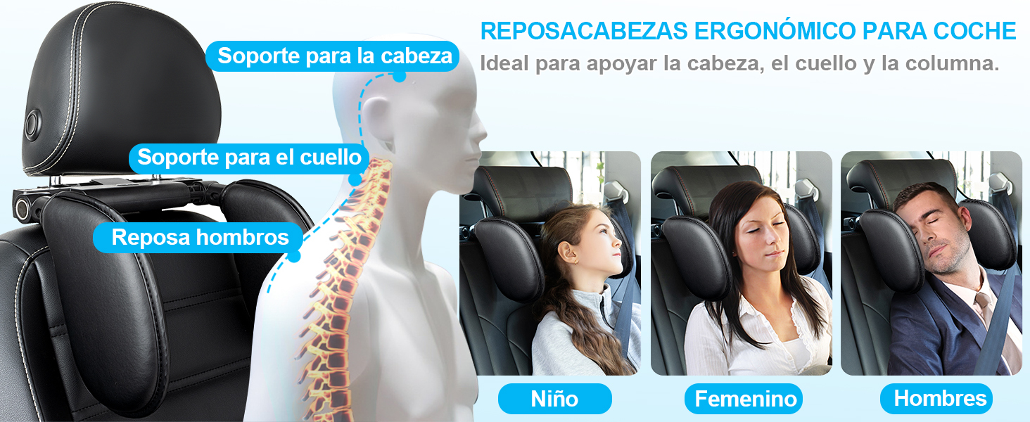 Reposacabezas para carritos