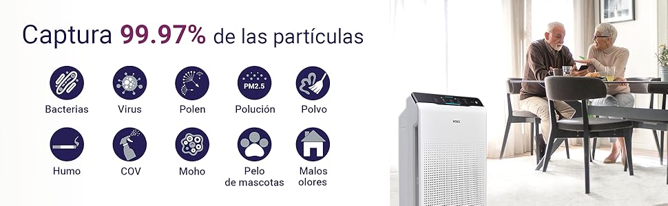 purificador aire calidad aire filtro hepa filtro de carbón prefiltro plasmawave purificador xiaomi