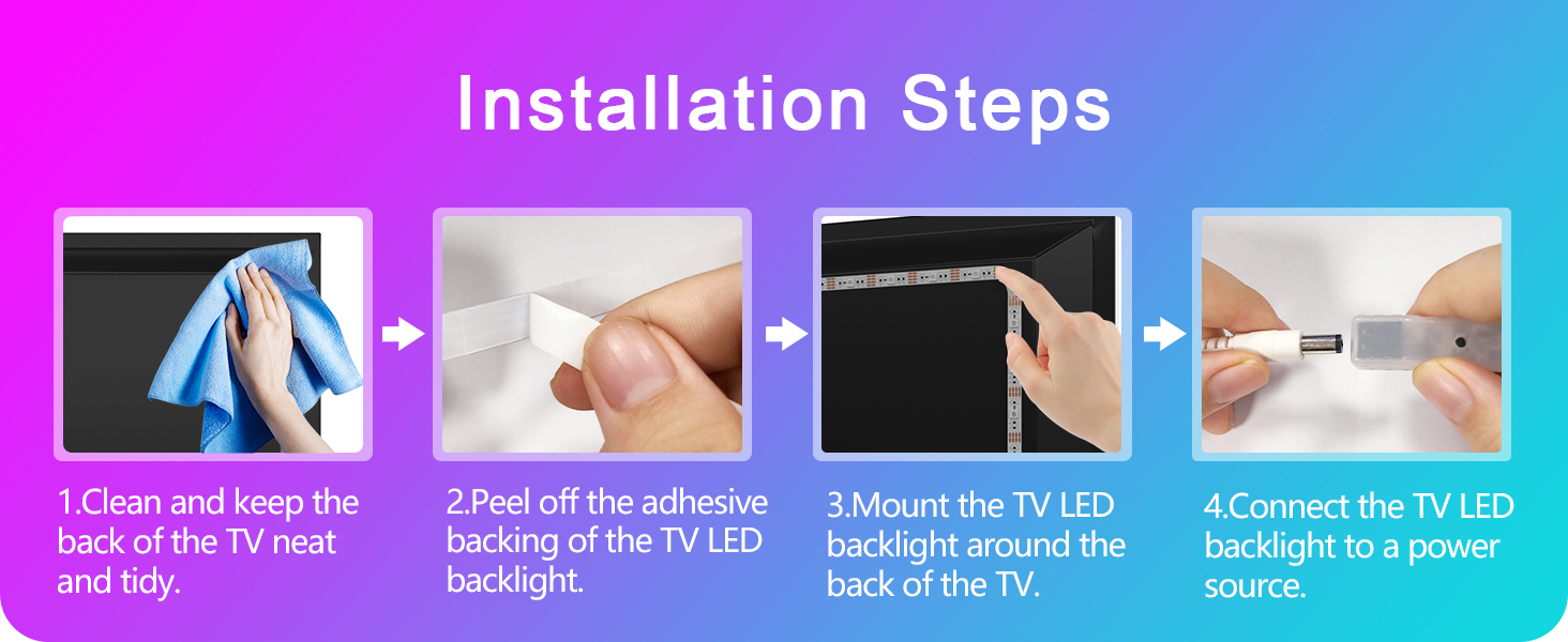 luces led para tv
