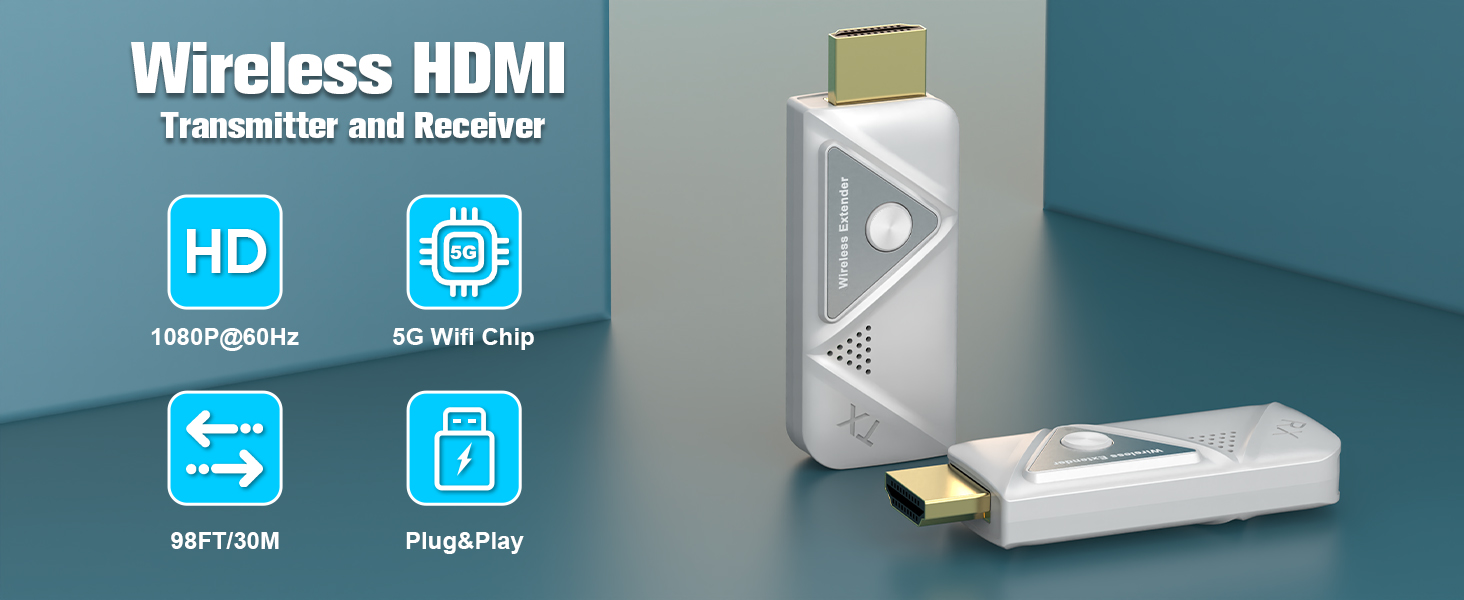 wireless HDMI transmitter and receiver