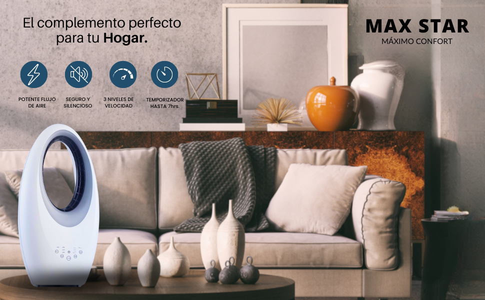 max-star-ventilador-sin-aspas-portatil-luces-led-oscilante-purificador-aire-ventilacion