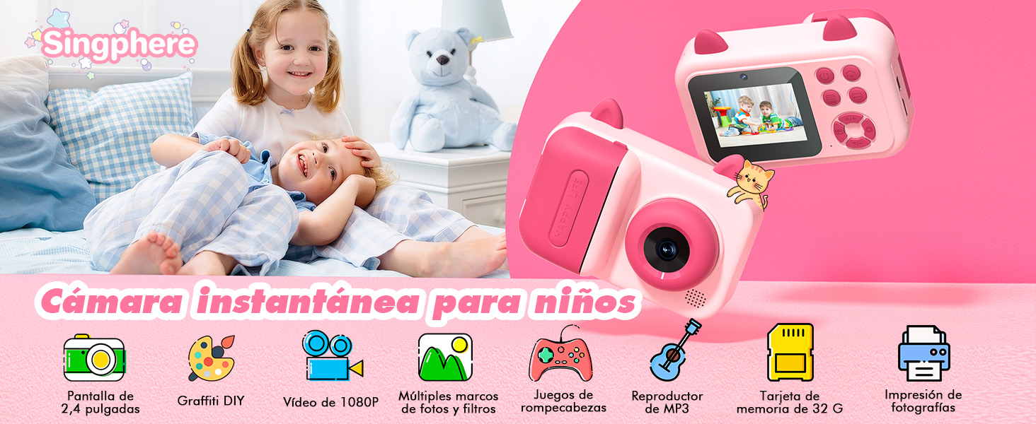 camara fotos infantil instantanea camara de fotos instantaneas cámara instantánea