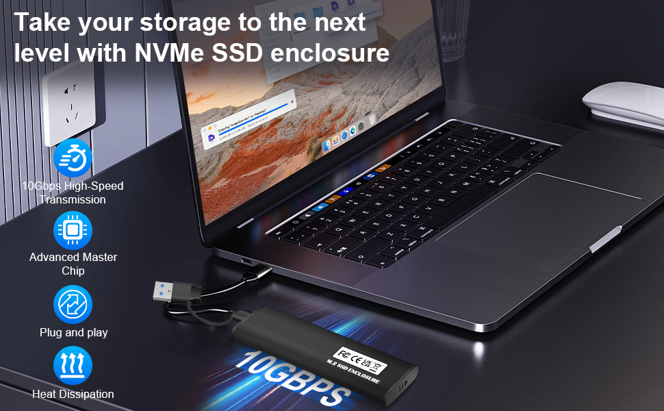 Carcasa SSD M.2 NVMe