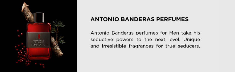 Antonio, Banderas, perfumes, The Secret Temptation, Man