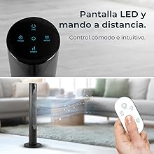 ventiladores; ventilador silencioso; cecotec; ventiladores de pie; ventilador torre; EnergySilence
