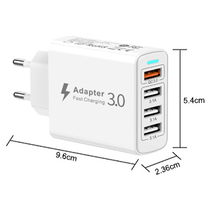 Cargador USB 4 Puertos