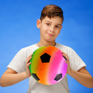 Pelota, balón, futbol, juguete, niños, juego, arcoíris, infantil, pvc, deportes, colegio, piscina