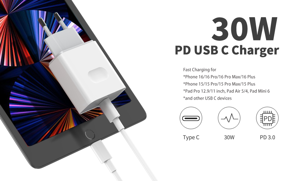 30w usb c charger