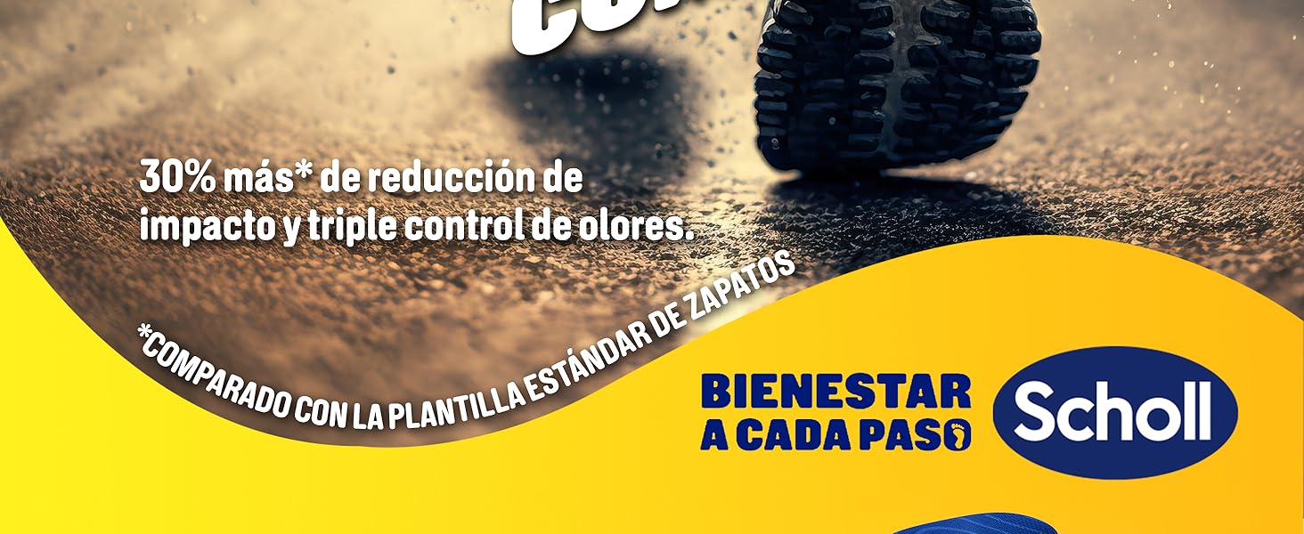 GelActiv Running Plantillas Hombre 1.2