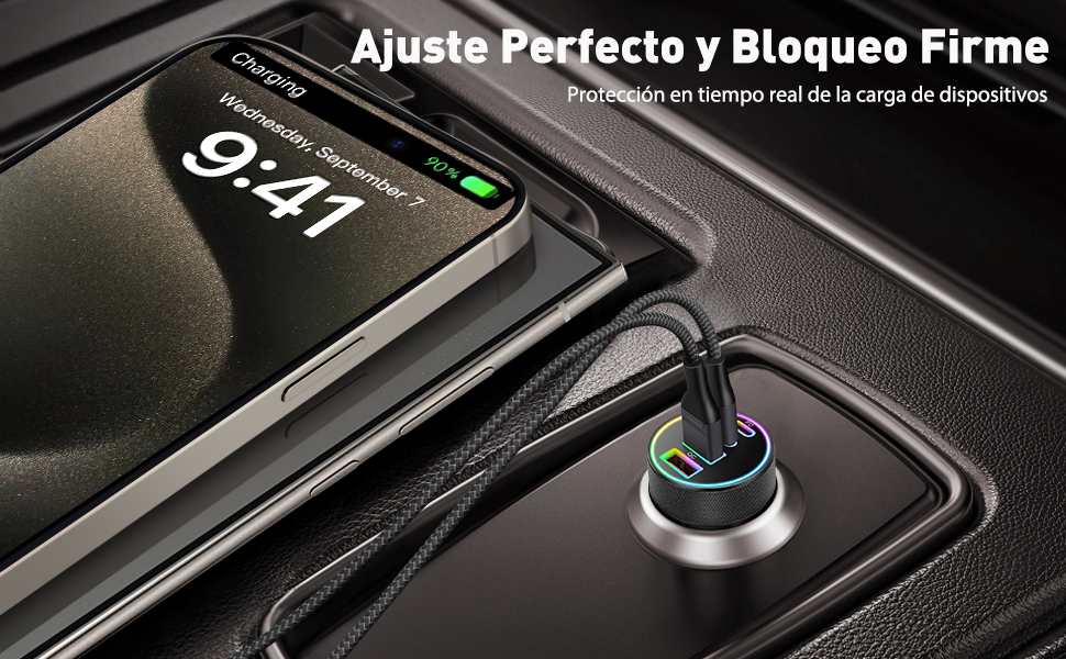 adaptador usb mechero coche