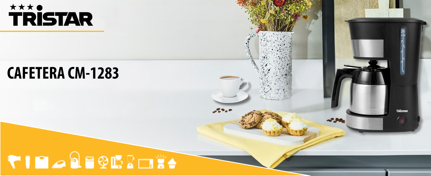 Cafetera/máquina de café de Tristar