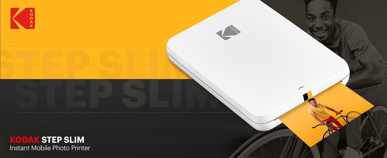 Impresora fotográfica móvil instantánea Kodak Step Slim