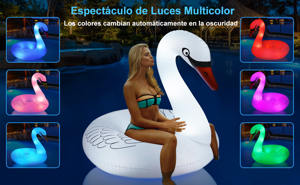 flotador cisne gigante