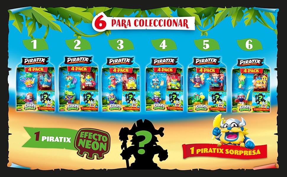 6 packs para coleccionar