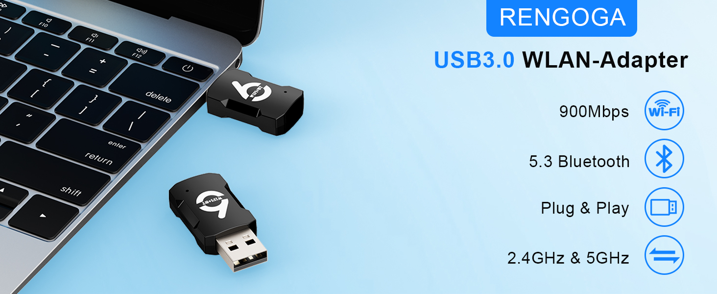Antena WiFi USB Bluetooth